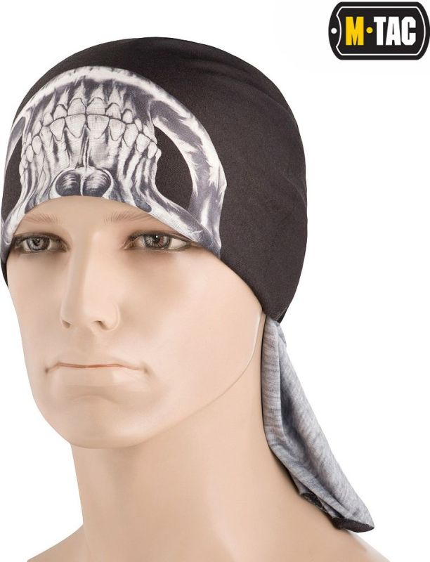 M-TAC Multifunkčná šatka Reaper Skull - black