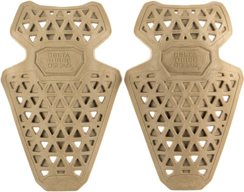 D3O Vložné chrániče kolien P12 - coyote