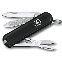 VICTORINOX Zatvárací nôž CLASSIC SD - black (0.6223.3B)