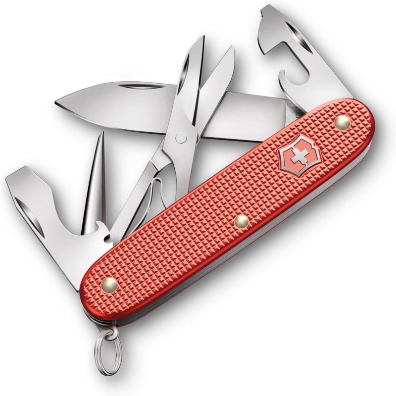 VICTORINOX Zatvárací nôž PIONEER X ALOX LE 2025 - stone red (0.8231.L25)