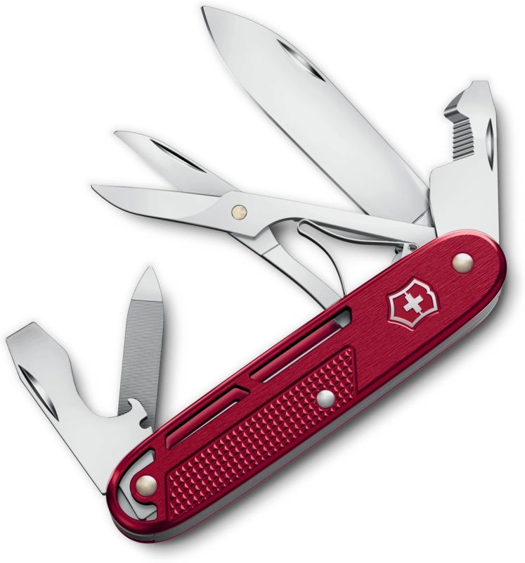 VICTORINOX Zatvárací nôž SYNERGY X ALOX 93mm - red (0.8226.20)