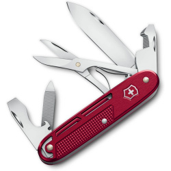 VICTORINOX Zatvárací nôž SYNERGY X ALOX 93mm - red (0.8226.20)