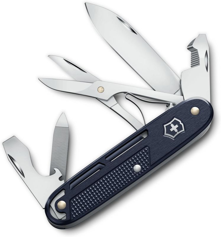 VICTORINOX Zatvárací nôž SYNERGY X ALOX 93mm - dark blue (0.8226.22)