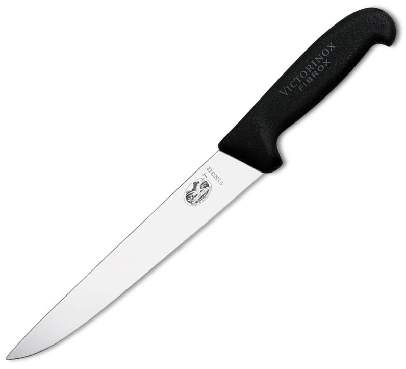 VICTORINOX Nárezový nôž - čierny (5.5503.18)