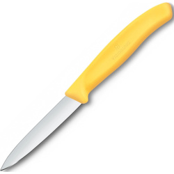VICTORINOX Nož SwissClassic na ovocie a zeleninu 8cm - yellow (6.7608.C1)