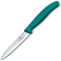 VICTORINOX Nož SwissClassic na ovocie a zeleninu 10cm - kale green (6.7704.C1)