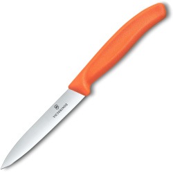 VICTORINOX Nož SwissClassic na ovocie a zeleninu 10cm - orange (6.7709.C1)