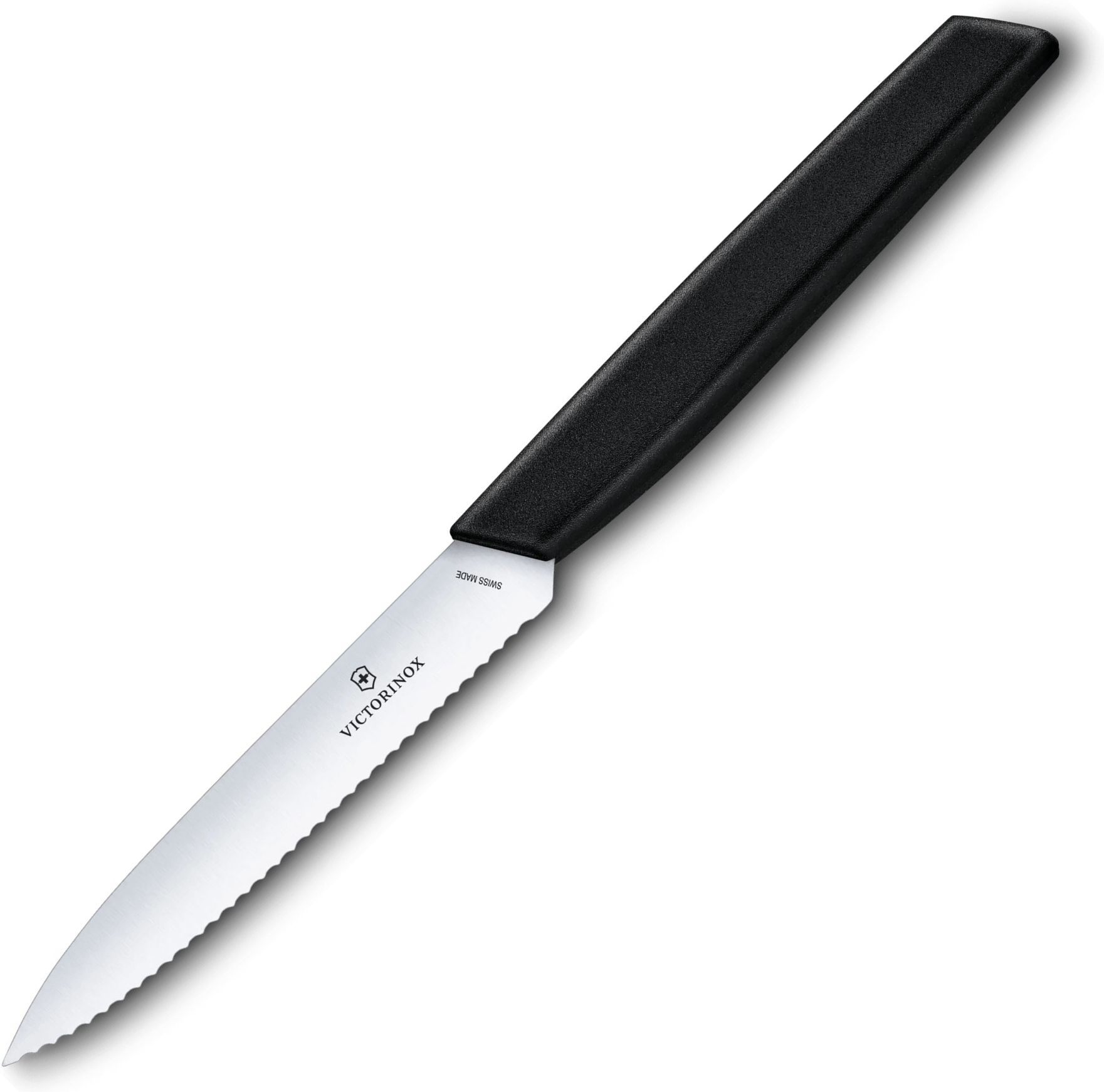 VICTORINOX Nož SwissModern na ovocie a zeleninu 10cm - black (6.9003.10)