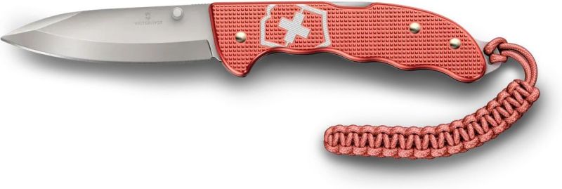 VICTORINOX Zatvárací nôž EVOKE ALOX LE 2025 - stone red (0.9415.L25)