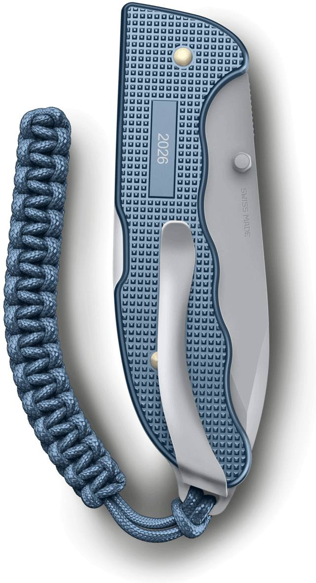 VICTORINOX Zatvárací nôž EVOKE ALOX LE 2026 - glacial blue (0.9415.L26)