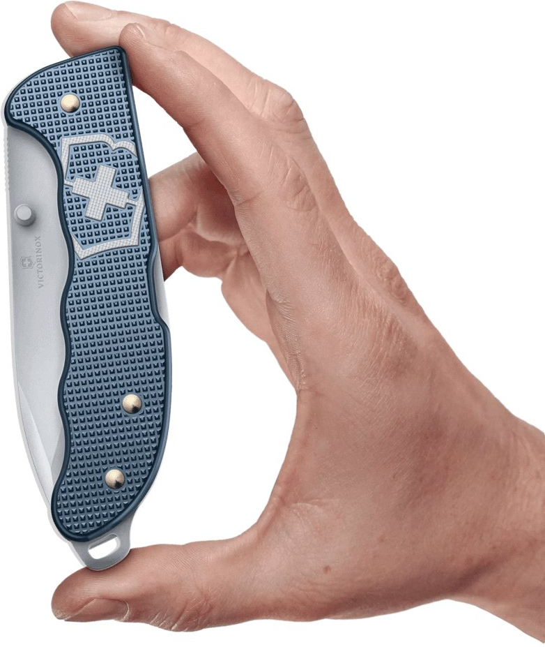 VICTORINOX Zatvárací nôž EVOKE ALOX LE 2026 - glacial blue (0.9415.L26)