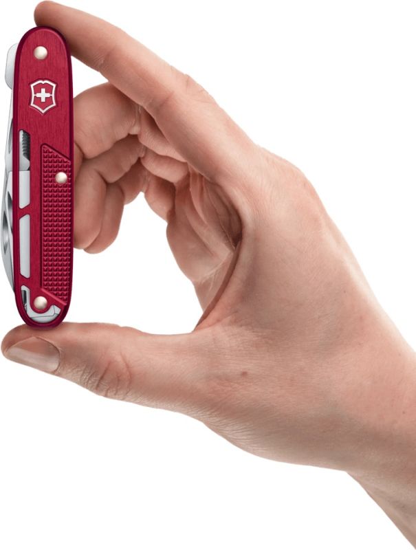 VICTORINOX Zatvárací nôž ONEFOLD ALOX 93mm - red (0.8006.20)