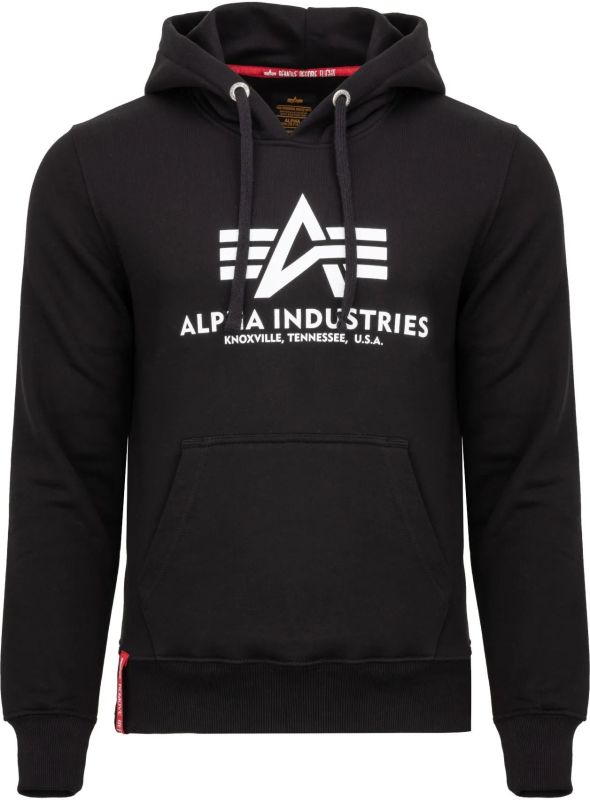 ALPHA INDUSTRIES Mikina Basic Hoody BL - black (178312/03)