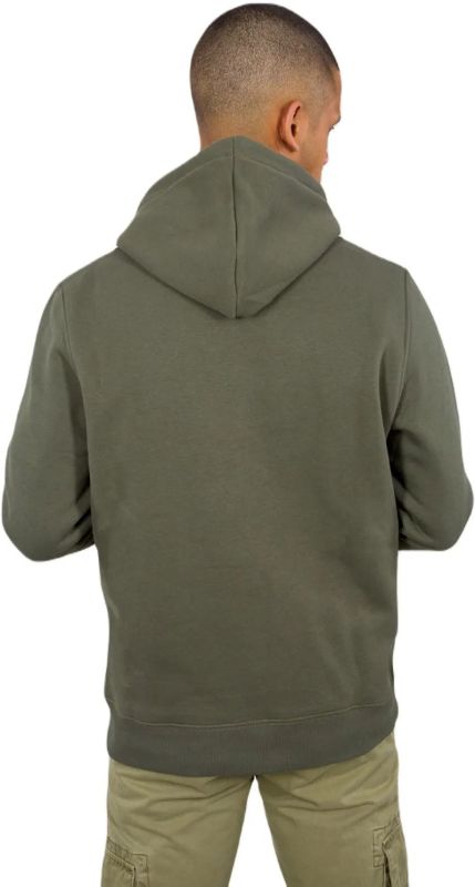 ALPHA INDUSTRIES Mikina Basic Hoody BL - dark olive (178312/142)