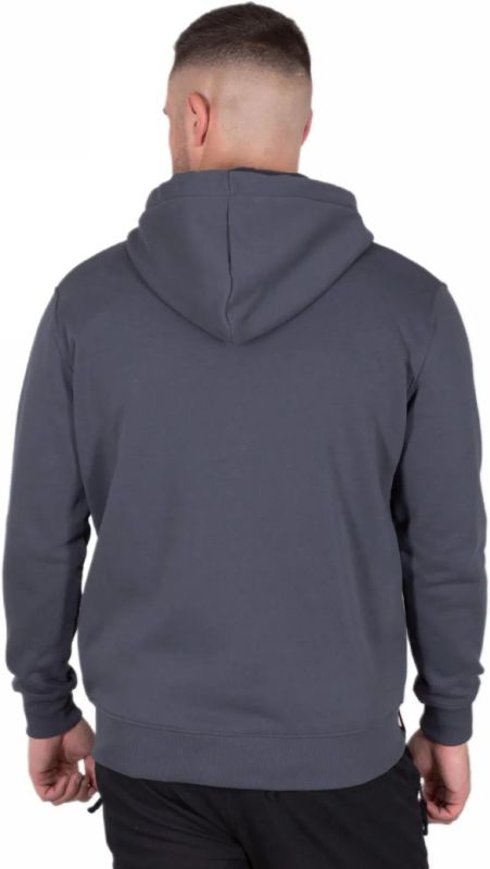 ALPHA INDUSTRIES Mikina Basic Zip Hoody - greyblack (118342/136)