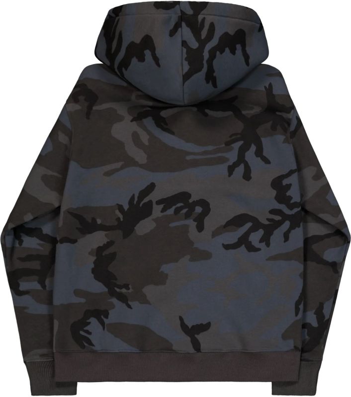 ALPHA INDUSTRIES Mikina Basic Hoody BL Camo - black camo (178312C/125)