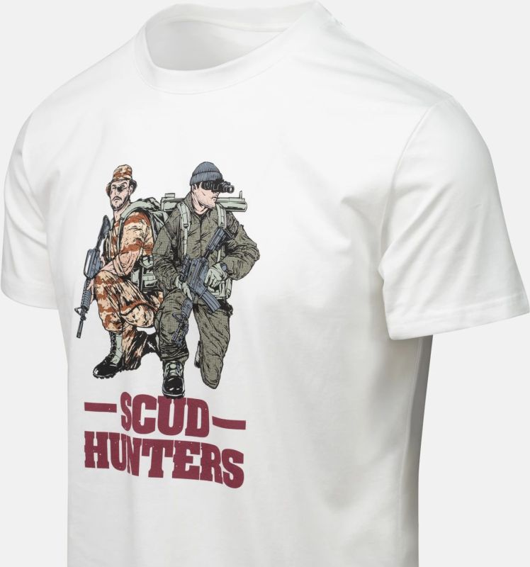 HELIKON Tričko Scud Hunters - white (TS-SHN-CO-20)