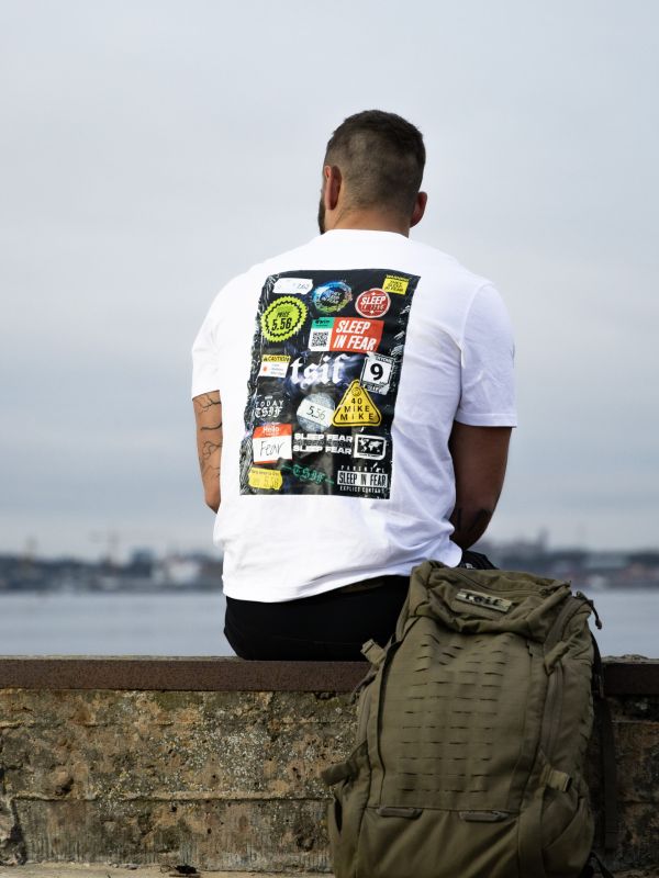 FALCONCLAW Tričko TSIF - white