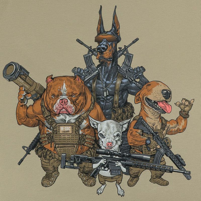 M-TAC Tričko Rex team - tan (80085003)