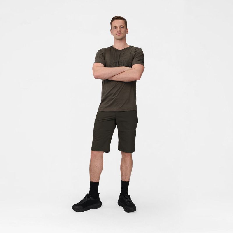 NORTHFINDER Funkčné tričko JIMEN - dark green (108613-300)