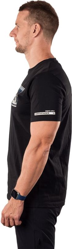 NORTHFINDER Tričko BARTOLOM - black (108608-269)