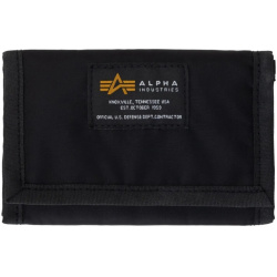 ALPHA INDUSTRIES Peňaženka Crew II - black (146940/03)