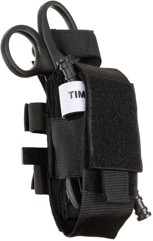 MFH MOLLE Pouch na škrtidlo IFAK - black (30635A)