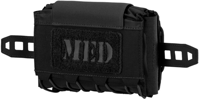 DIRECT ACTION MOLLE Pouch na lekárničku Compact horizontal pouch - black (PO-CMDH-CD5-BLK)