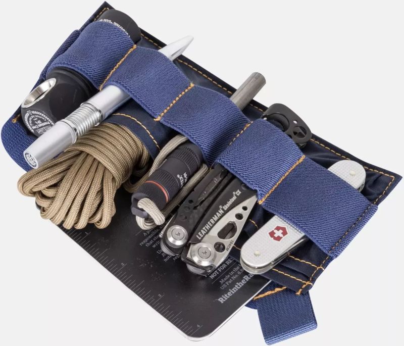 HELIKON Ľadvinka BANDICOOT Waist Pack nylon polyester - melange blue - (TB-BDC-NP-M2)