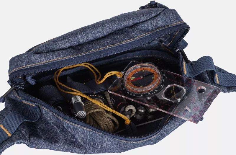 HELIKON Ľadvinka BANDICOOT Waist Pack nylon polyester - melange blue - (TB-BDC-NP-M2)