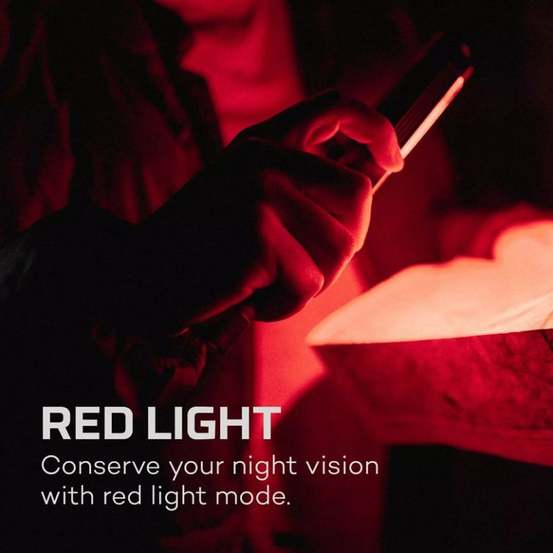 NEBO Svietidlo Franklin Dual 500lm - čierne