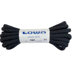 LOWA Šnúrky do topánok 180cm - black (8305810999)