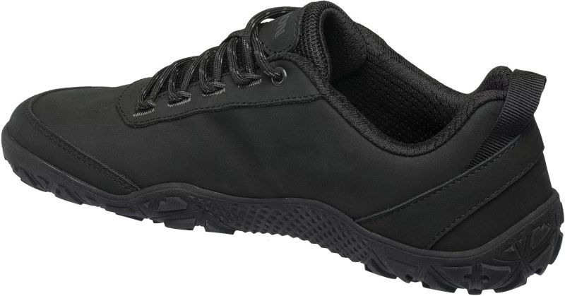 BENNON Poltopánky Barefoot Leather - graphite black (1038060065)