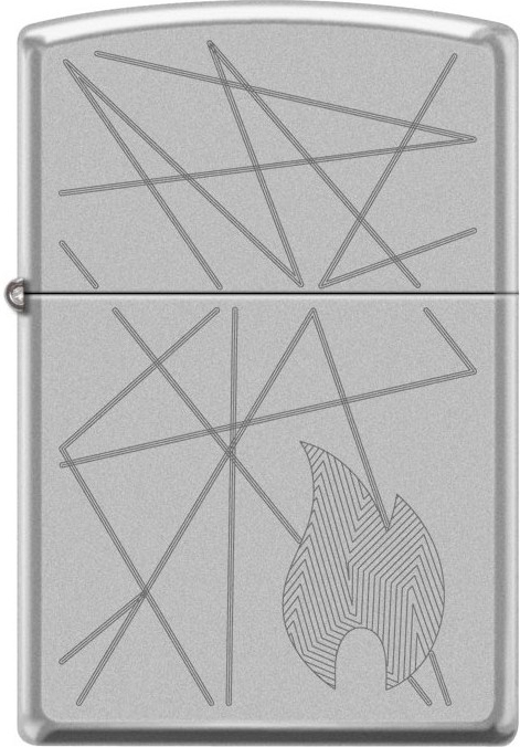 ZIPPO Zapaľovač ABSTRACT FLAME DESIGN (20966)