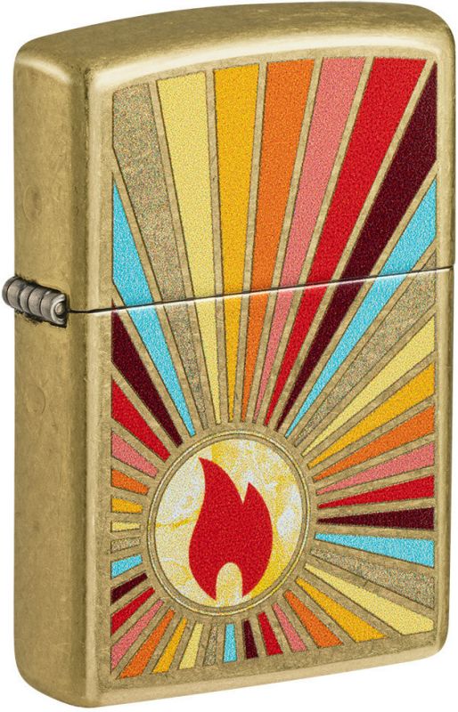 ZIPPO Zapaľovač BEAMING FLAME DESIGN (23019)