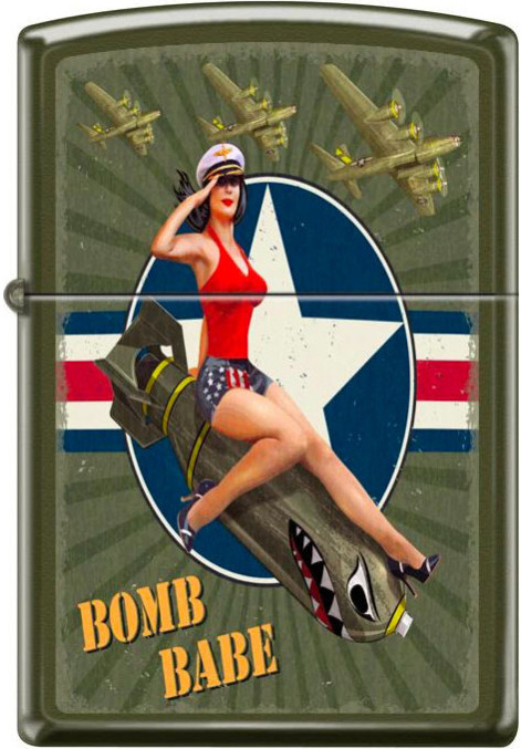 ZIPPO Zapaľovač BOMB BABE (66015)