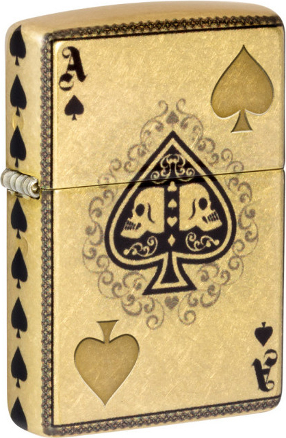 ZIPPO Zapaľovač ACE OF SKULLS DESIGN (66025)