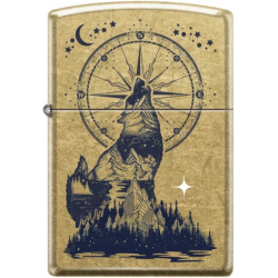 ZIPPO Zapaľovač HOWLING WOLF (23078)