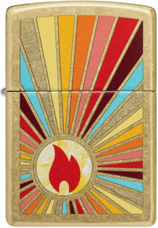 ZIPPO Zapaľovač BEAMING FLAME DESIGN (23019)