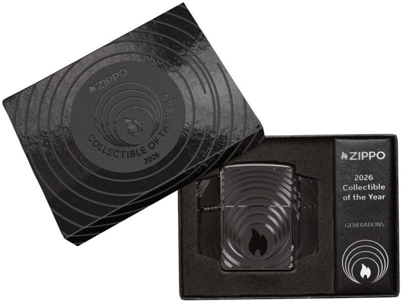 ZIPPO Zapaľovač COLLECTIBLE OF THE YEAR 2026 ARMOR HIGH POLISH BLACK (29165)