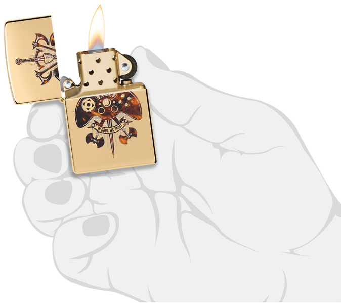 ZIPPO Zapaľovač GAMER CREED DESIGN (66004)