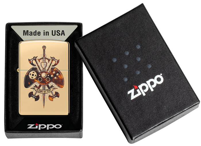 ZIPPO Zapaľovač GAMER CREED DESIGN (66004)