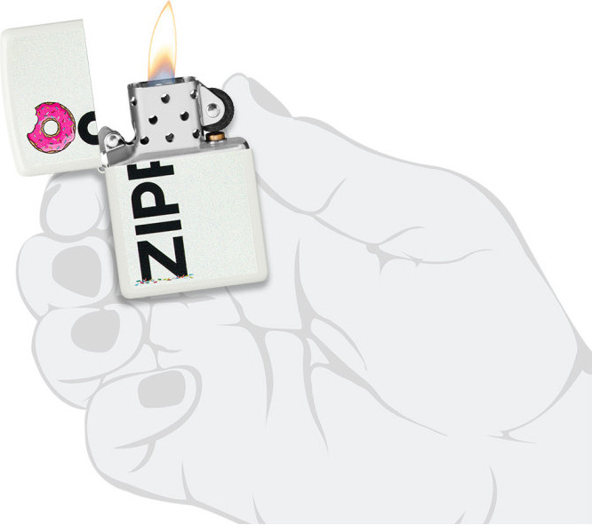 ZIPPO Zapaľovač FROSTED ZIPPO DESIGN (66017)