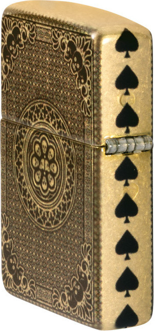 ZIPPO Zapaľovač ACE OF SKULLS DESIGN (66025)