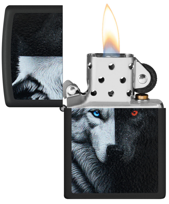ZIPPO Zapaľovač TWO WOLVES DESIGN (66076)