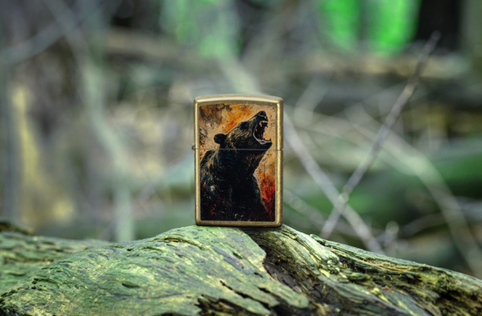 ZIPPO Zapaľovač GRIZZLY ROAR DESIGN (23076)