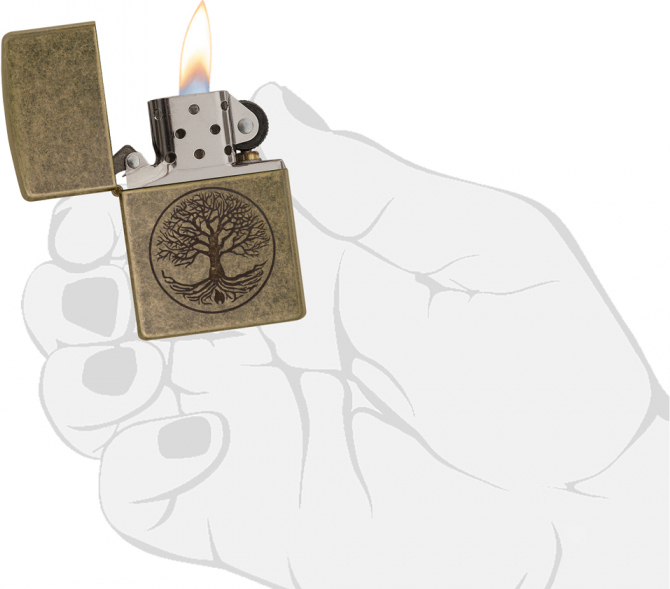 ZIPPO Zapaľovač TREE OF LIFE (29057)
