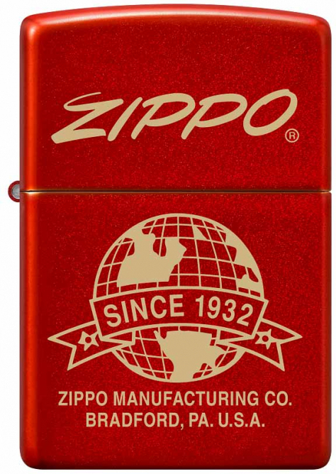 ZIPPO Zapaľovač LOGO GLOBE (26077)