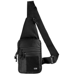 M-TAC Taška na plece pre skryté nosenie zbrane s velcro - black (10061002)
