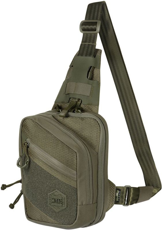 M-TAC Taška na plece pre skryté nosenie zbrane Elite Hex s velcro - ranger green ()